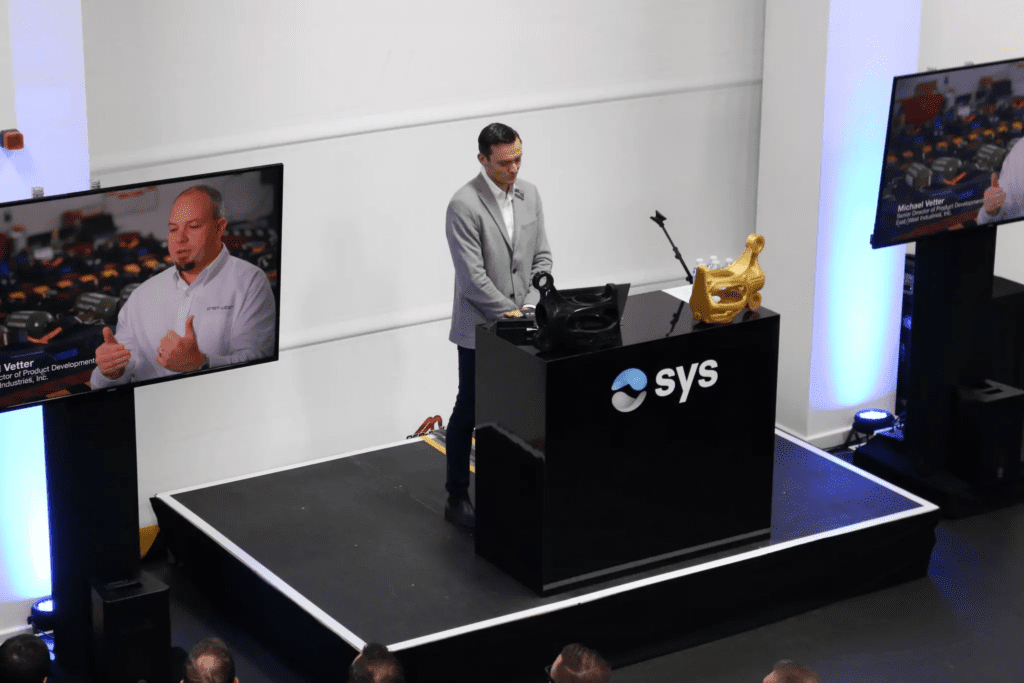 Stratasys solutions “provide significant cost benefits and agility key to today’s world” says Stratasys’ Yann Rageul